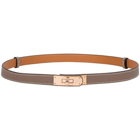 hermes kelly belt etoupe.